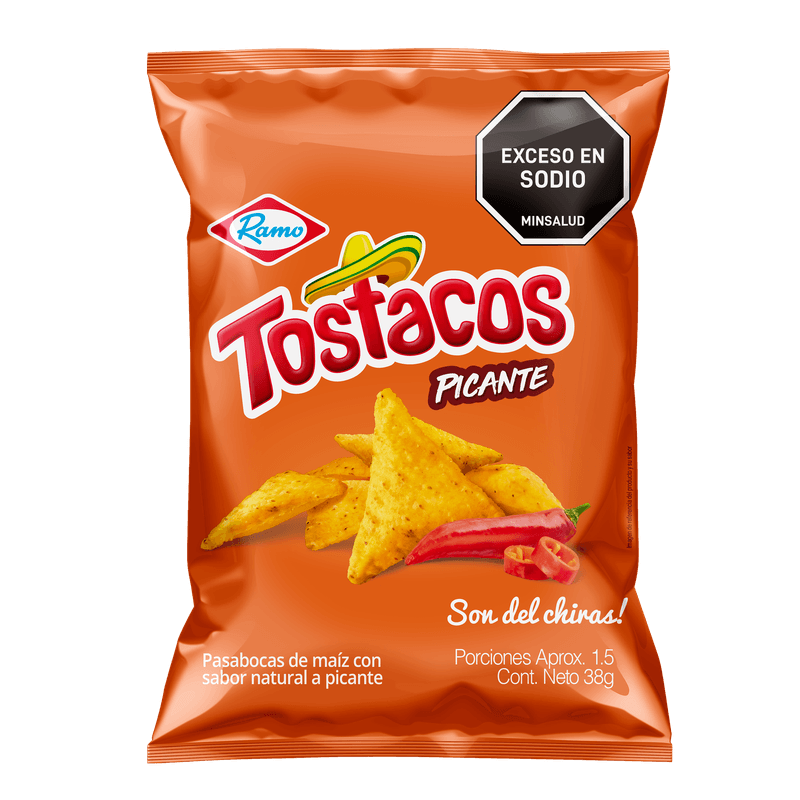 Tostacos Picante Ramo 38g