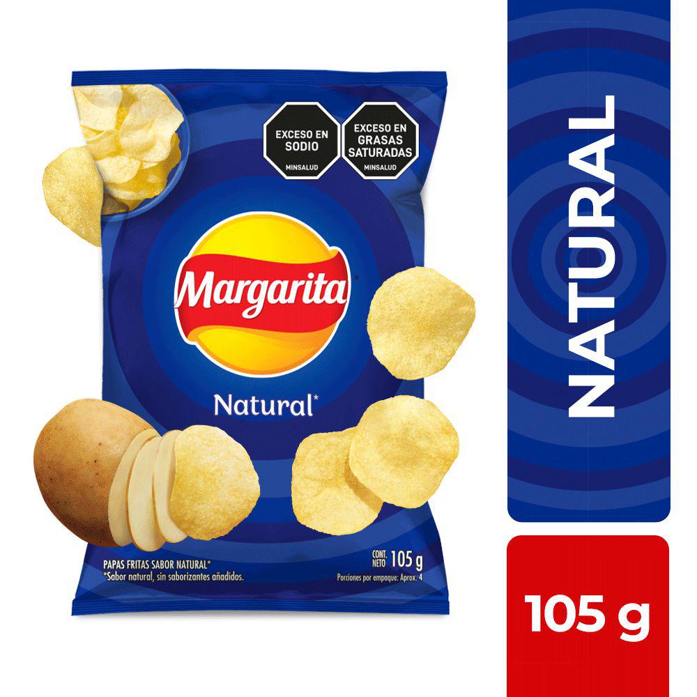 Papas Natural Margarita 105g