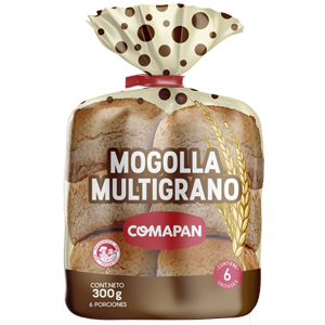 Mogolla Multigrano x6 Comapan 300g
