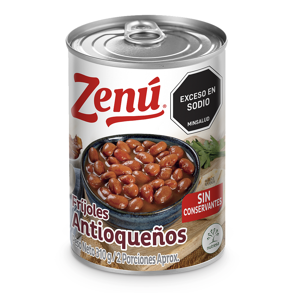 Frijoles Antioqueños Zenú 310g