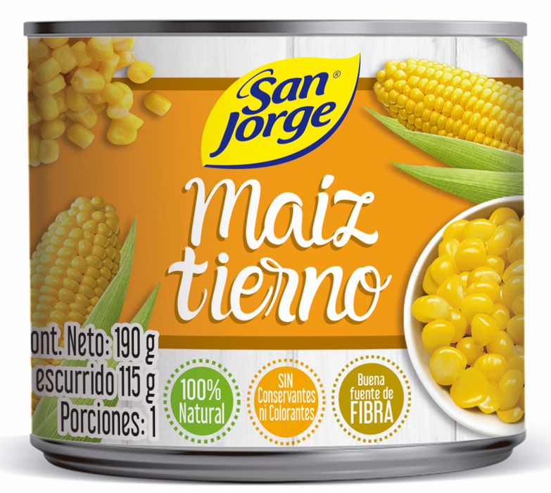 Maíz Tierno San Jorge 190g